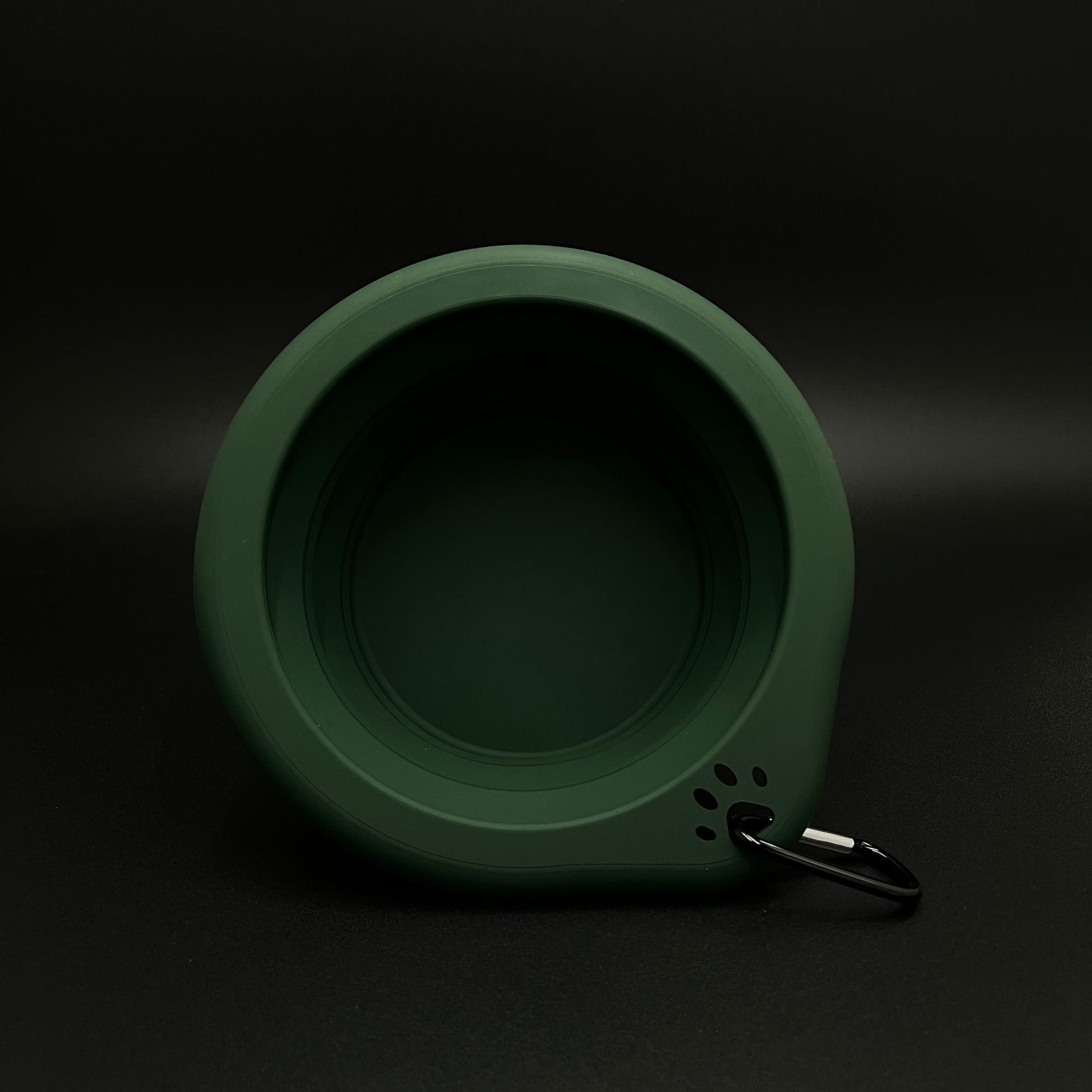 Pet Supplies Round Silicone Folding Bowl Pet Exclusive Outdoor Portable Dog Bowl Feeding Water Bowl Cat Bowl Dog Bowl