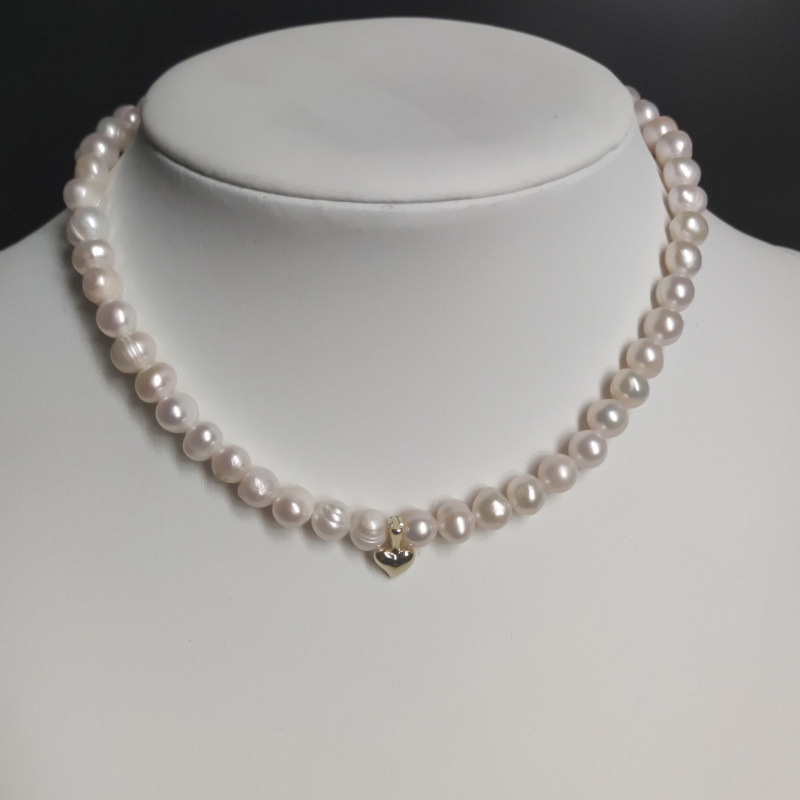 Pearl necklace ultra-fine baby milky bead women's summer niche 2024 new clavicle chain