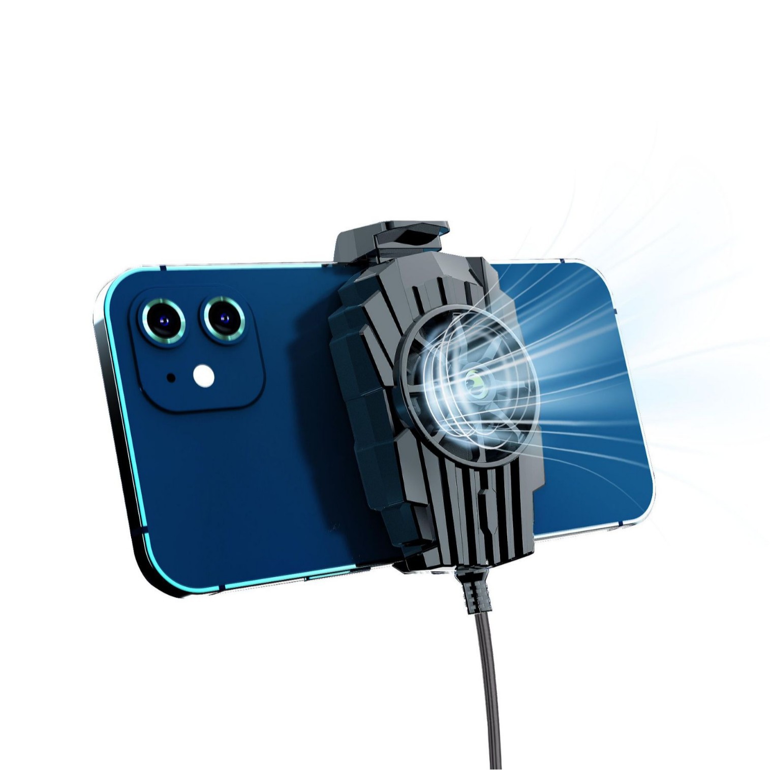 High Volume Phone Cooler G6 Stimulate Battlefield Game Phone Accessory Air Cooling Phone Cooling