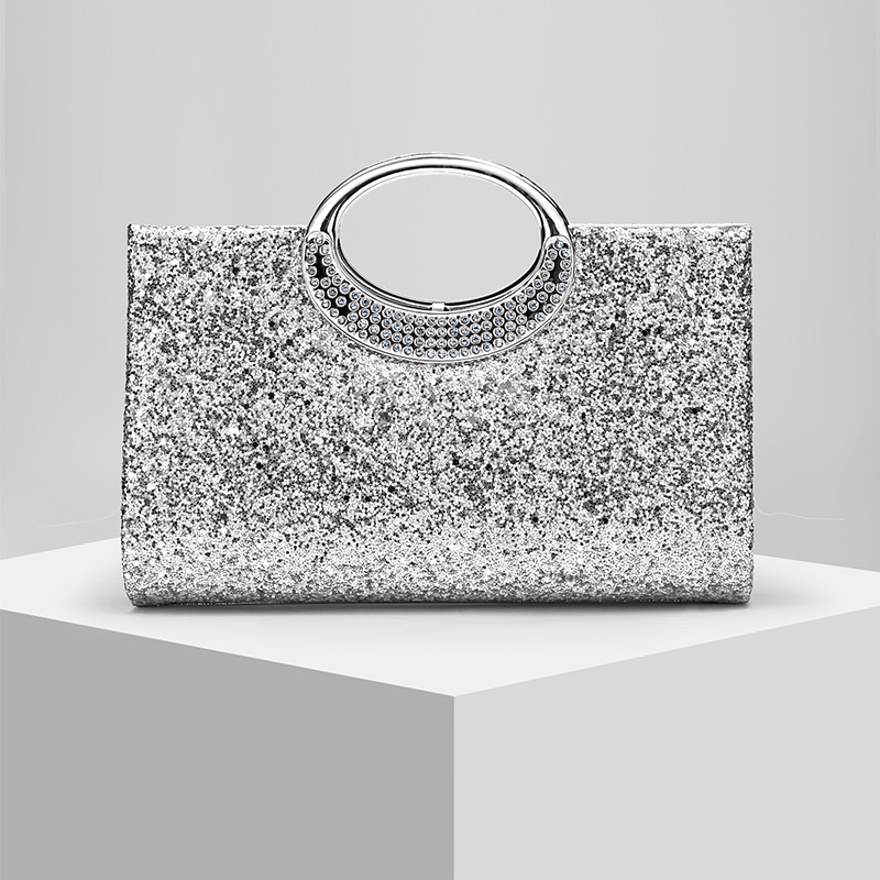 Temuxiyin new evening bag shiny handbag rhinestone banquet handbag dress
