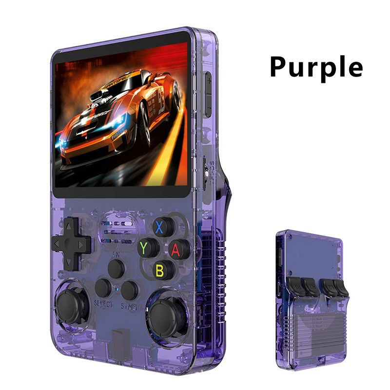 R36S New Open Source Handheld Console 3.5 Inch HD Nostalgic Arcade Portable Handheld Game Console
