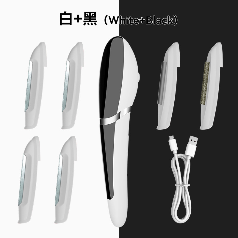 New Hair Removal Device with Light, Electric Ultrasonic Razor for Women, Eyebrow Trimmer, Gentle Facial Hair Remover