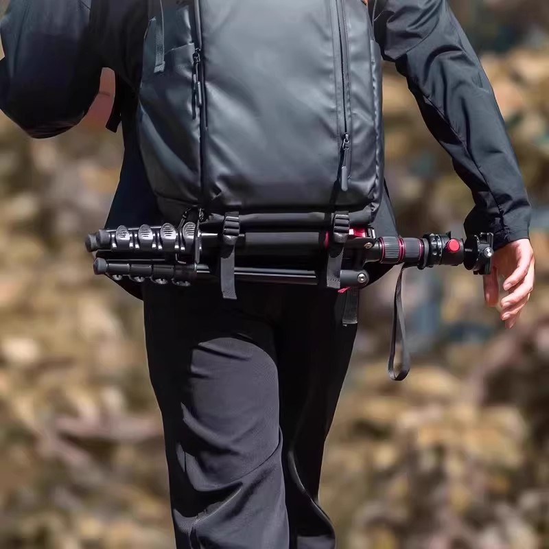 SmallRig CT22/CT21/CT20 Upgraded Aluminum Carbon Fiber DSLR Camera Portable Tripod Head