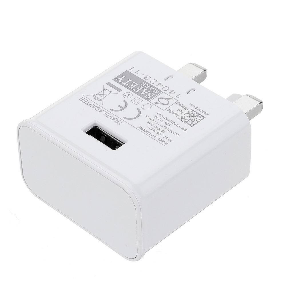 S6 UK standard three-pin fast charger for Samsung S7/S8/S10 phone plug QC3.0 charger UK