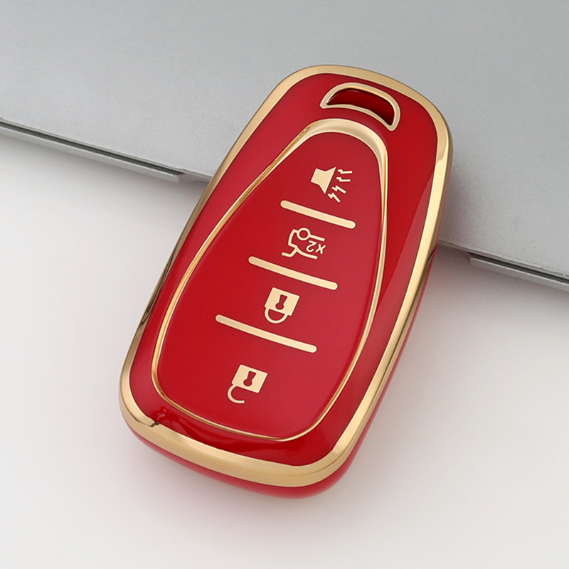 PE袋 · 金边红色4键喇叭