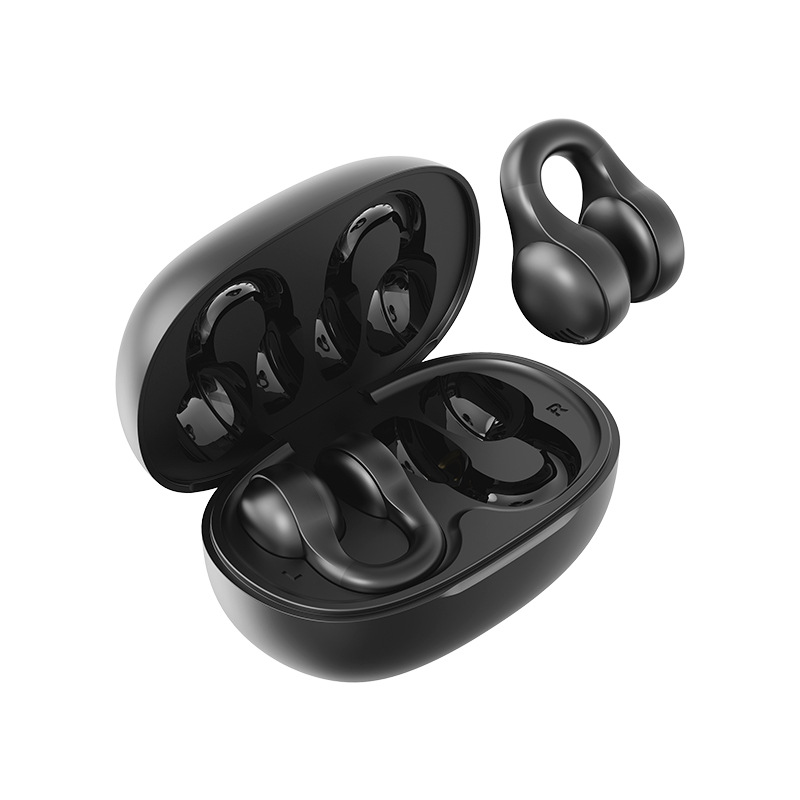 New Bluetooth 5.4 Ear Clip Type Not In-Ear High Sound Quality Wireless Bluetooth Sports Earphones Ultra-Long Standby Ear