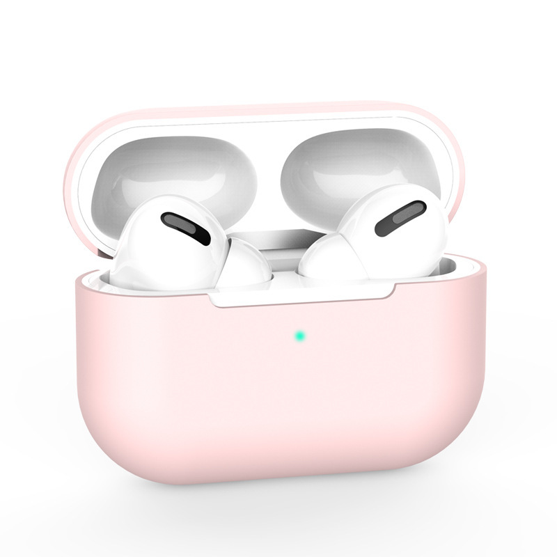 Suitable for Apple Headphone Protective Case AirPods Pro Silicone Headphone Case Wireless Bluetooth Headphone Protective Cover