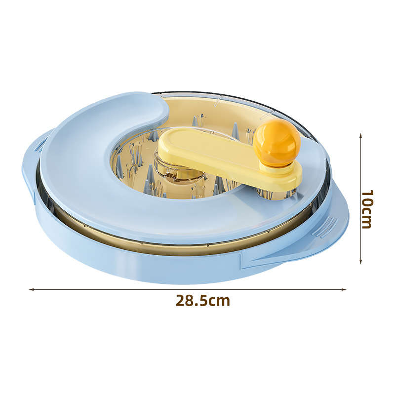 Multifunctional rotating meat shredder hand crank shredder chicken breast shredder kitchen tool household light food