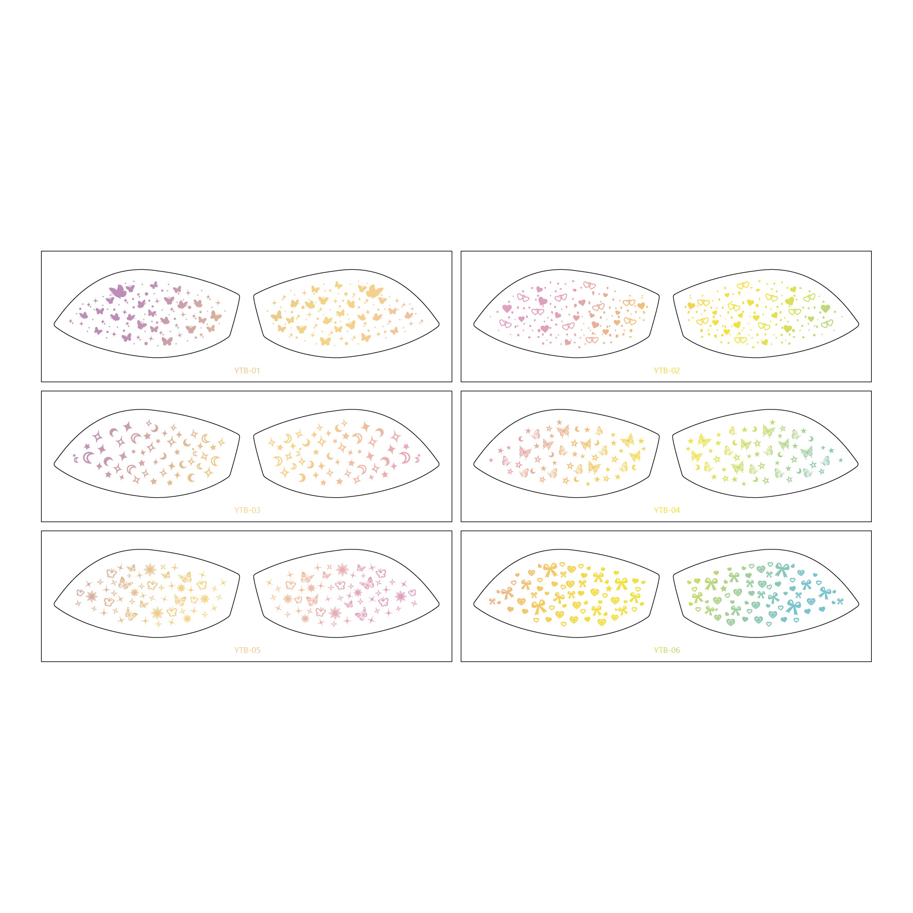 Gold Foil Eyeshadow Sticker Silver Foil Freckle Eyeshadow Sticker Party Makeup Flash Eye Sticker Tattoo Sticker Paper