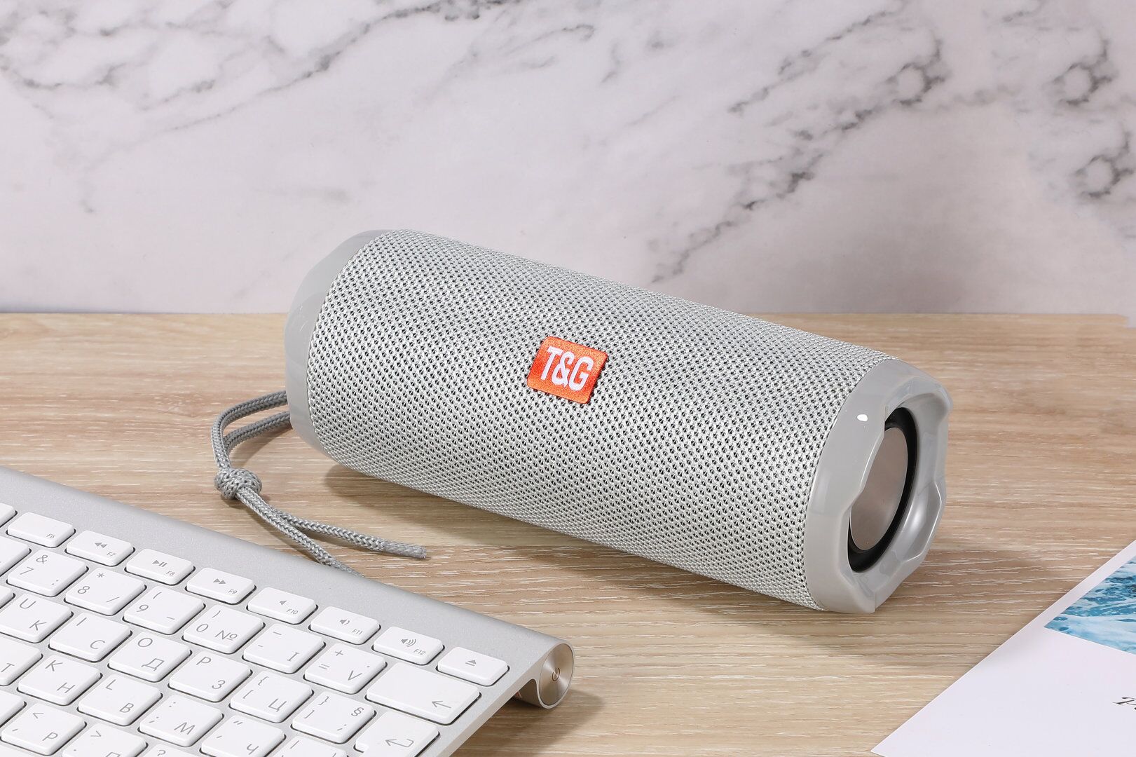 New TG191 Wireless Bluetooth Speaker TWS Portable Bluetooth Speaker Fabric Waterproof U Disk Card Speaker