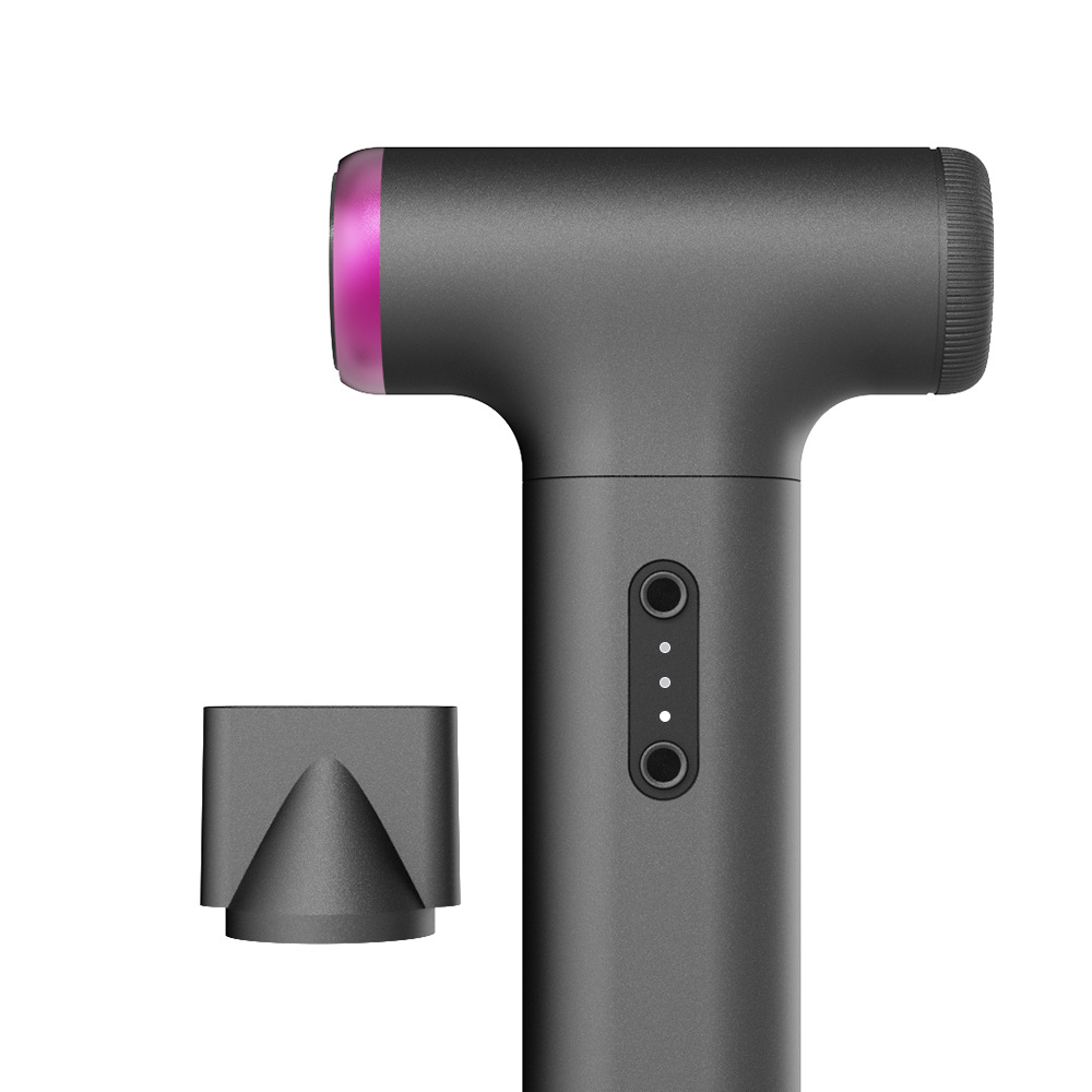 New Wireless Handheld 110,000 RPM High-Speed Hair Dryer/Dust Blower—For Car, Home, and Outdoor Use—4-Speed Hair Dryer