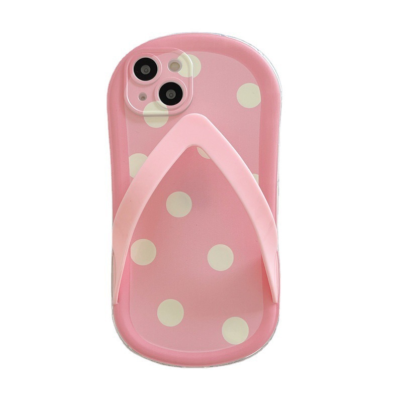 Flip-flop phone case compatible Apple 15 PRO phone case slippers iPhone 12 pro 15 silicone soft case