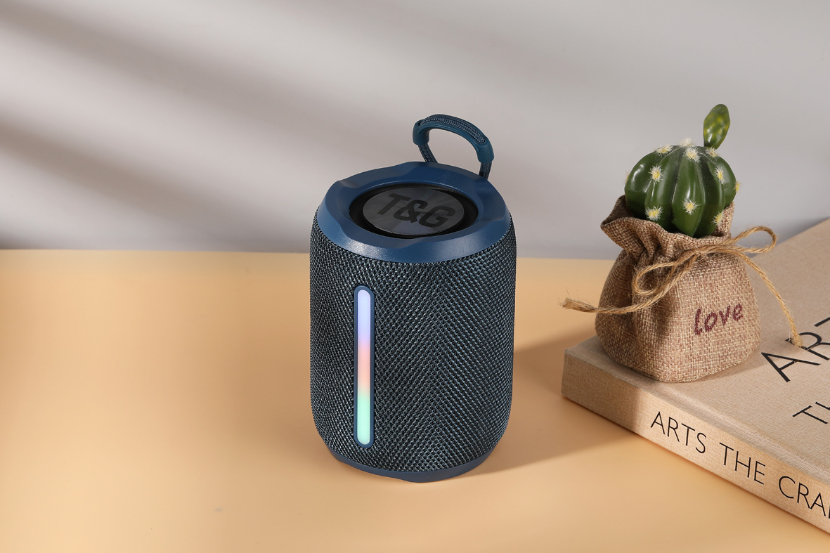 Gift TG679 Bluetooth Speaker Outdoor Wireless Card Slot Portable TWS Bass Handheld Small Audio