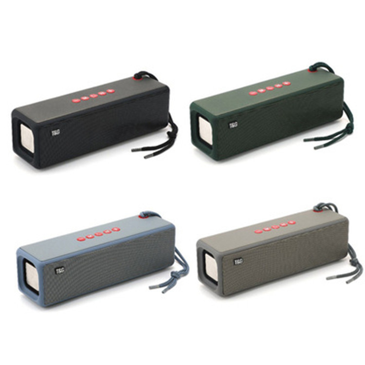 TG271 Bluetooth Speaker Outdoor Portable Waterproof Dual Speaker Card Slot Subwoofer Speaker Bluetooth 5.2