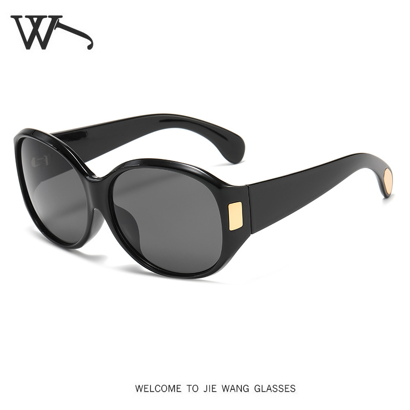2026 New Color Sunglasses Large Frame Pose UV Protection Sunglasses