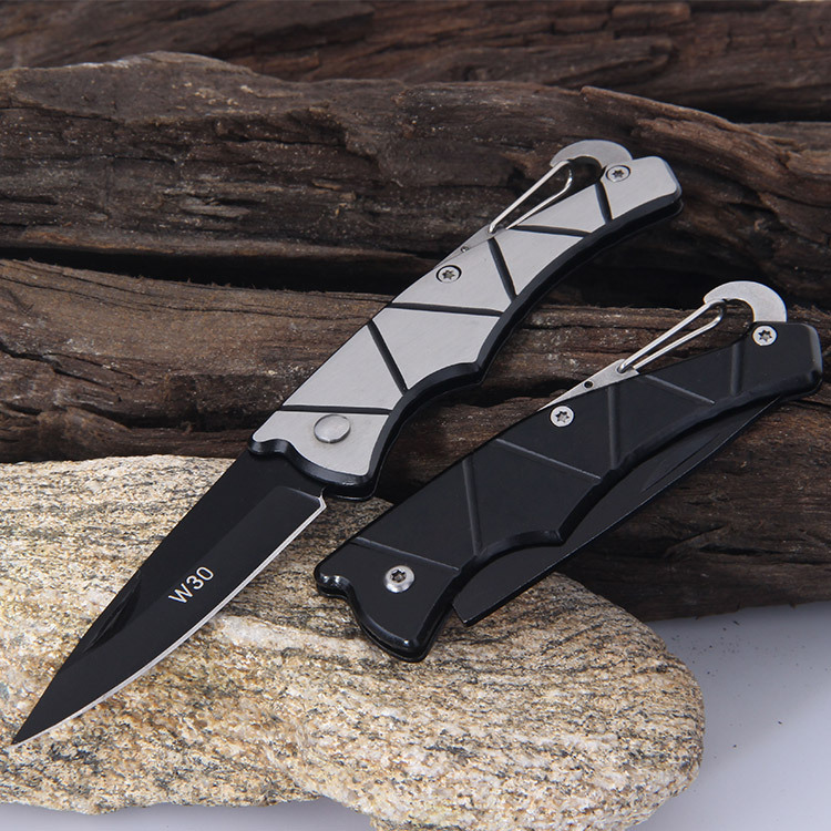 Outdoor folding knife stainless steel camping survival tool knife small knife household fruit mini survival outdoor knife