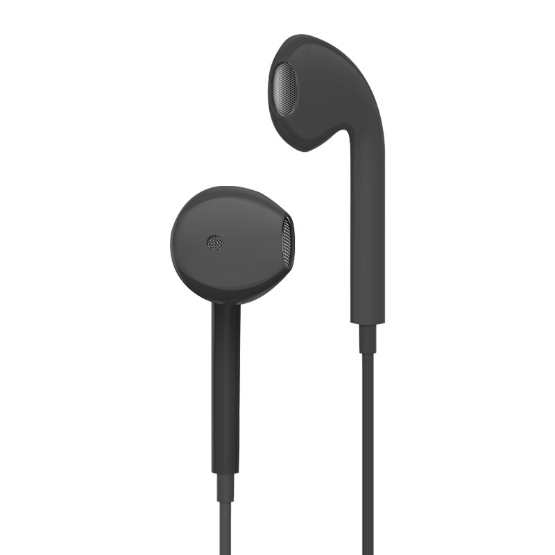 In-ear with Mic Wired Control Earphone Applicable for Apple Android Huawei Phone Earphone Heavy Bass Earphone