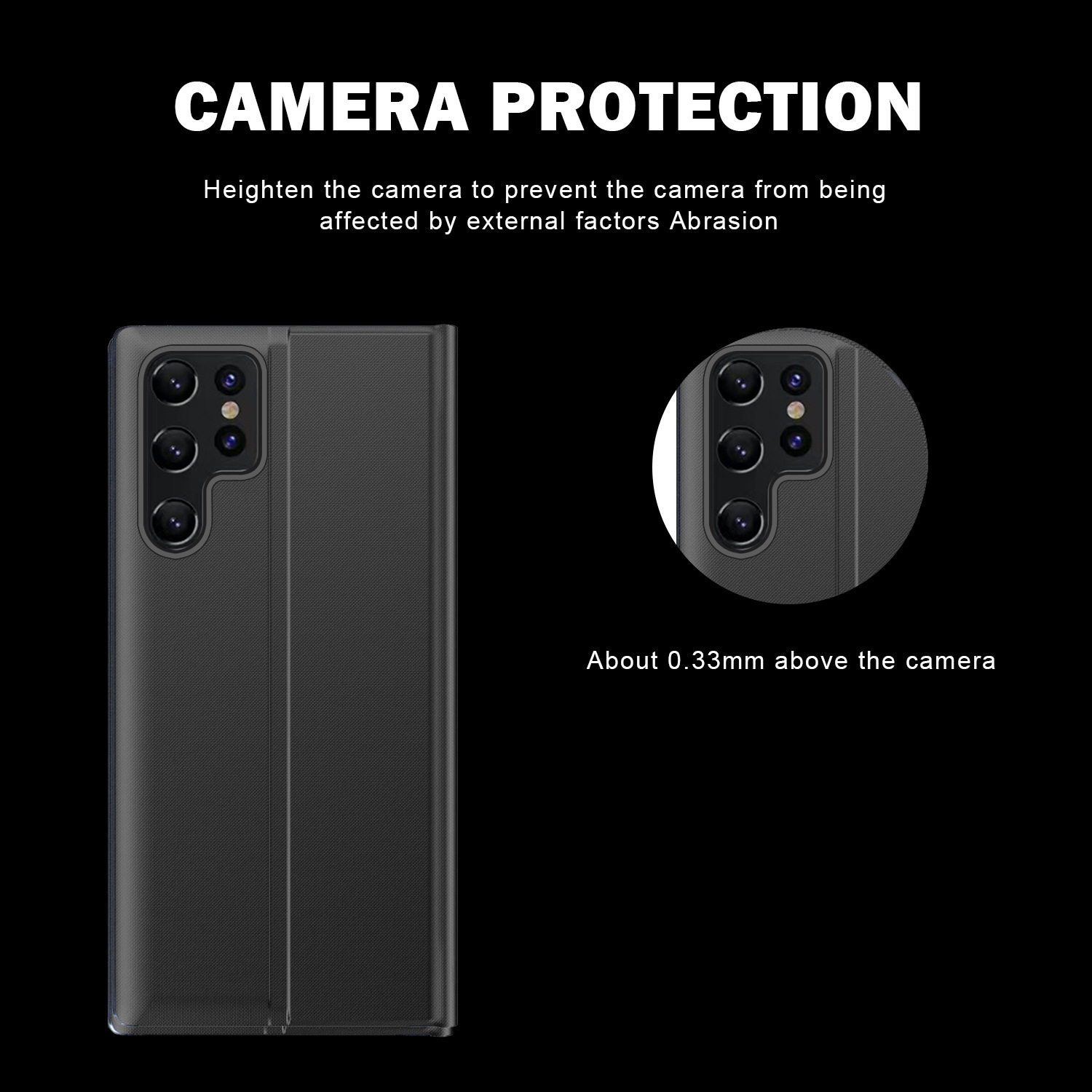 For Samsung S25Ultra View Window Bracket Phone Case S26Ultra Flip Smart Leather Case Full Coverage Protection