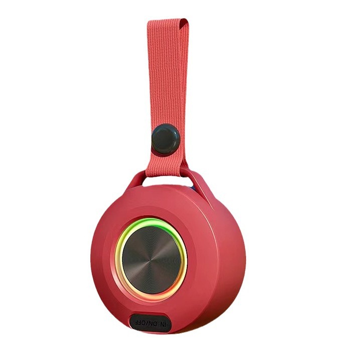 Mini Bluetooth Small Speaker Riding Hiking Wireless Bass Outdoor Waterproof Portable Gift Pendant Speaker