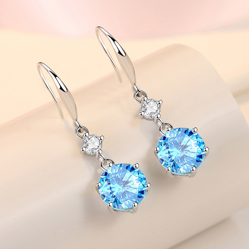 Designer earrings with diamonds, large diamond earrings