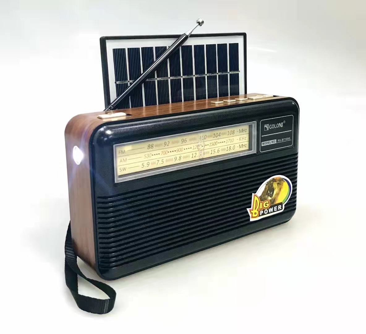 Charging Multifunctional Solar Power Generation Portable Radio Multi-Band Bluetooth Speaker Solar Radio