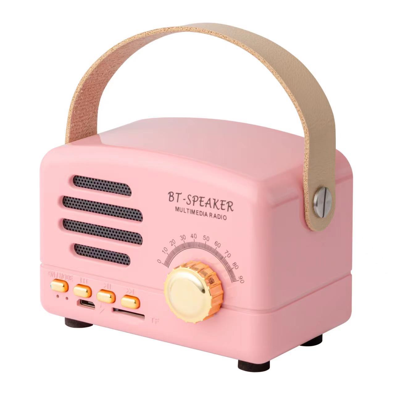 Mini Wireless Speaker Subwoofer Gift Outdoor Portable Radio Card Bluetooth Speaker