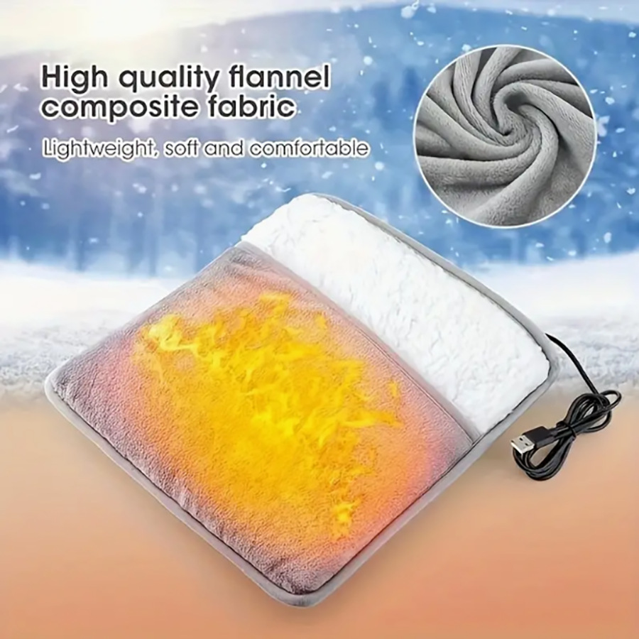 Waterless Hand Warmer Constant Temperature Heating Foot Warmer USB Home Electric Heating Pad Electric Heating