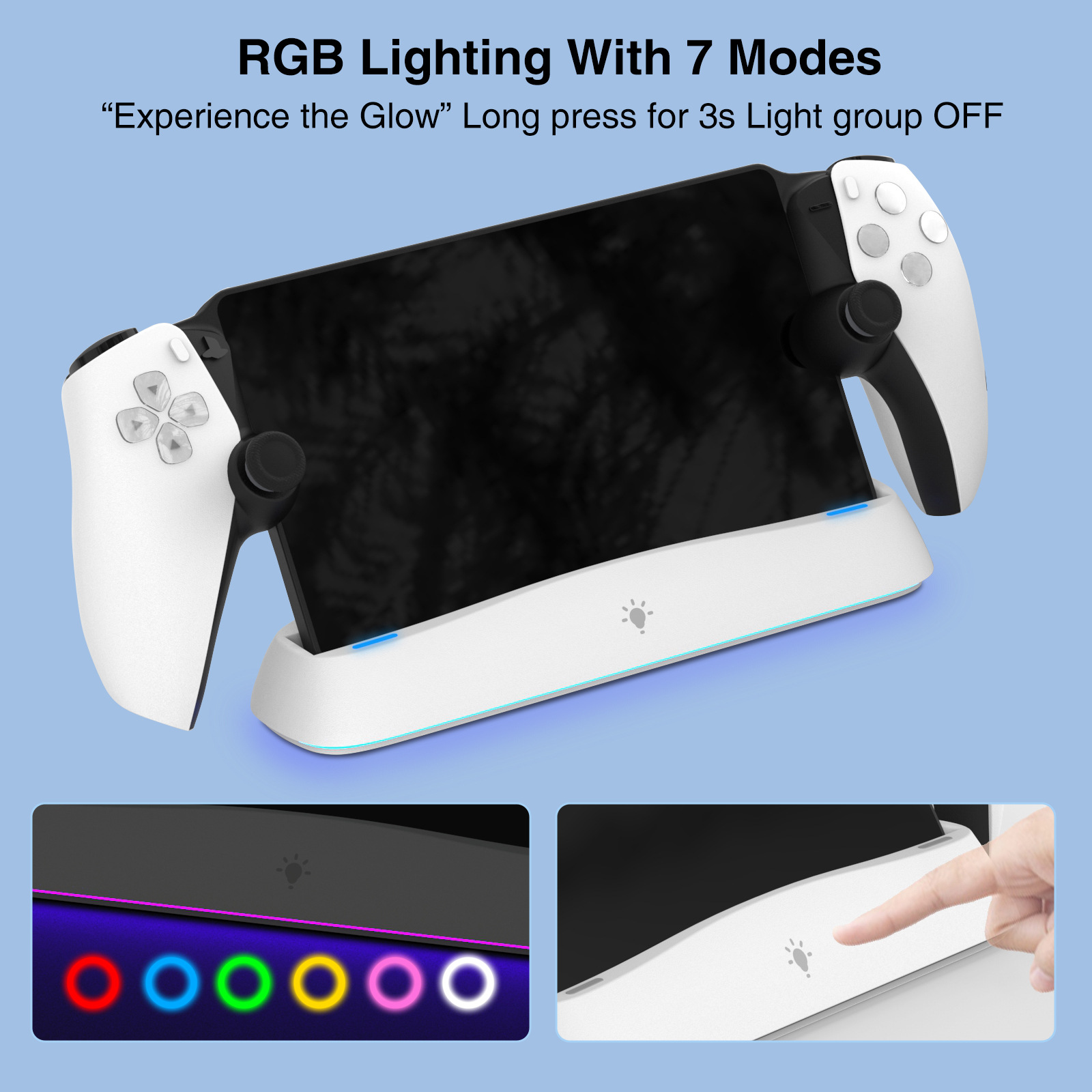 PlayStation Portal handheld console charging base PS5 Portal streaming machine base HC-P3711