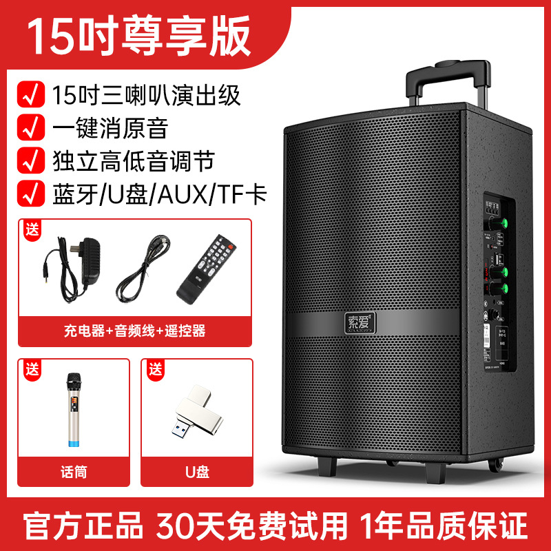 15寸尊享版+单话筒+U盘