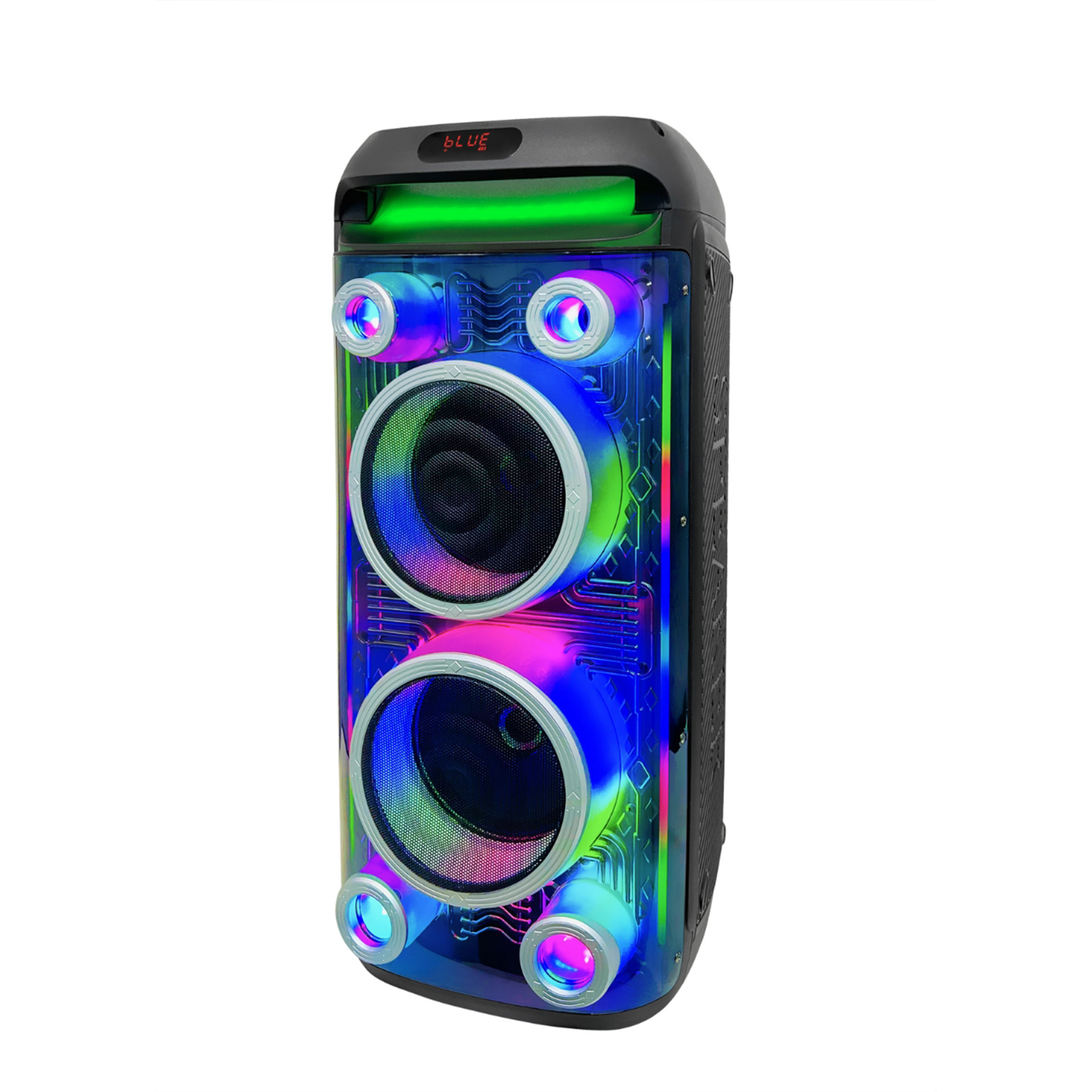 RBG Wireless Bluetooth Speaker High Power 100W Outdoor Square Dance Party Sound Subwoofer Party