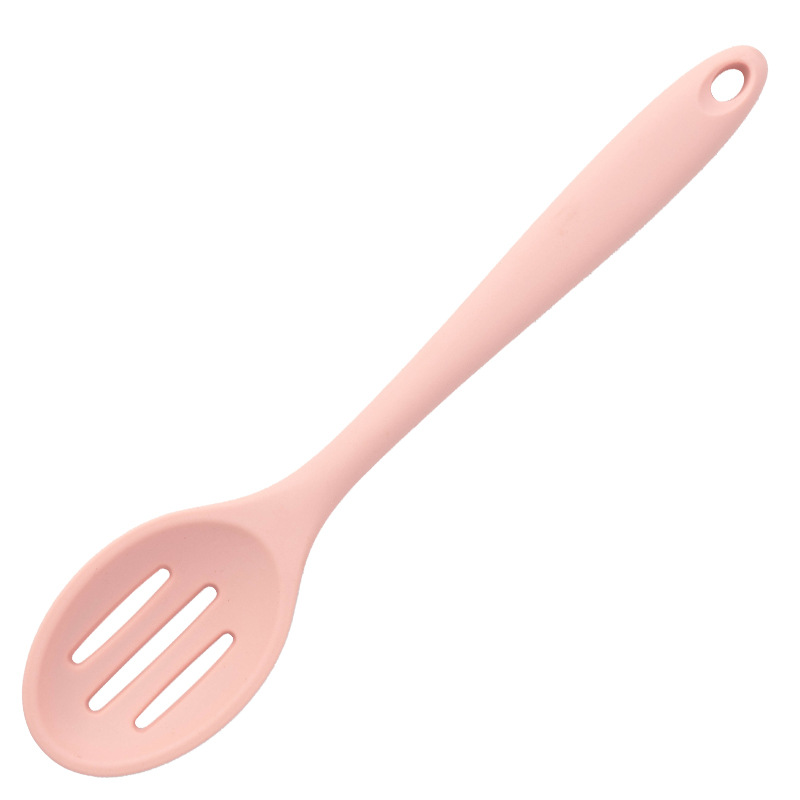 Full Wrap Silicone Soup Spoon Kitchen Cooking Utensil Spoon Children Baby Food Spoon Salad Self-Heating Pack