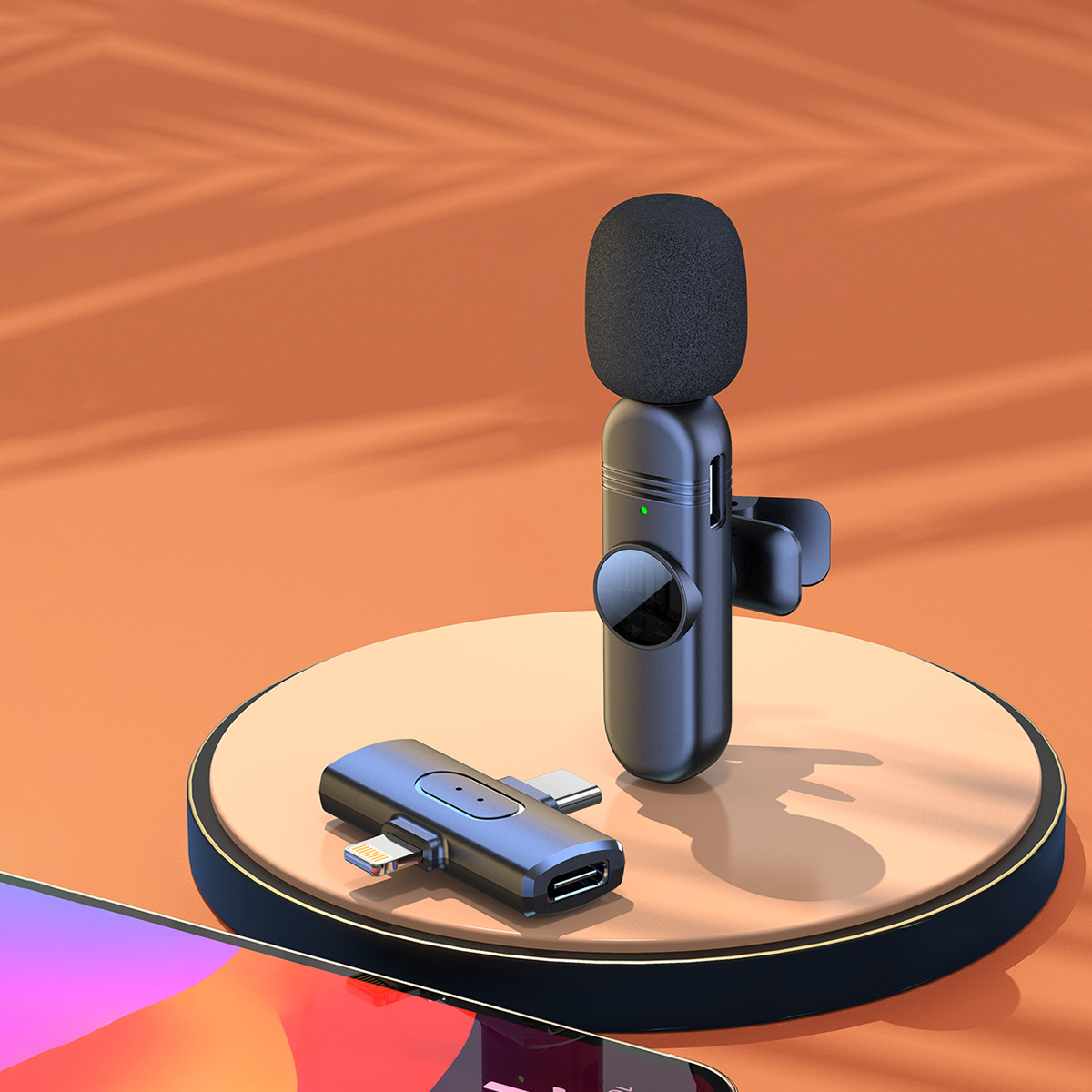 S65 New Private Mold Wireless Lavalier Microphone Short Video Recording Live Streaming Noise Reduction Mic
