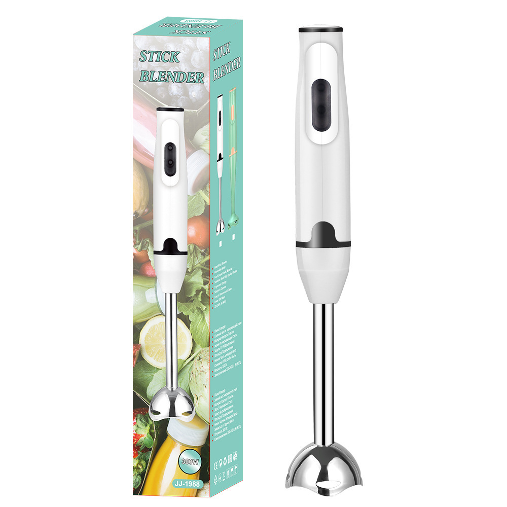 Blender for Home Use, Food Processor, Juicer, Stainless Steel Blade, Multi-functional Hand Blender