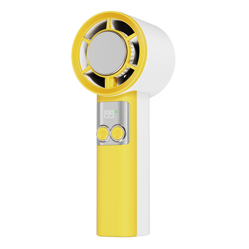 Semiconductor Cooling Small Fan Ice Compress High Speed Fan Handheld Fan Outdoor Portable Charging