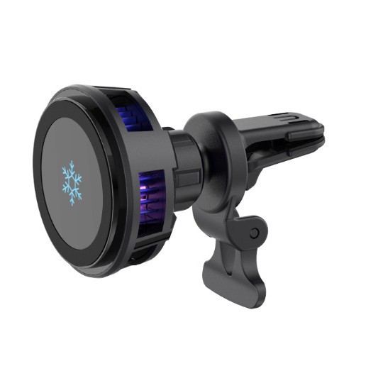 15W Electronic Semiconductor Car Magnetic Wireless Charger Car Mount Bracket Suitable for Portable Strong Magnetic Flash Charging