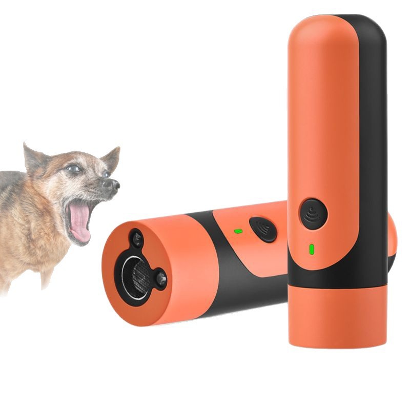 Mini Ultrasonic Dog Repeller High Power Long Distance Training Bark Stopper Dog Chaser Outdoor Self-Defense Anti-Bark