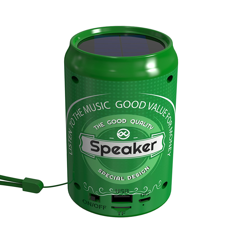 DV-16 Bluetooth Small Speaker Portable Bluetooth Speaker Can Solar Mini Audio