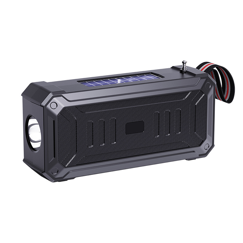 Big G Bluetooth Speaker Flashlight Solar Player Outdoor Portable Wireless Card Audio