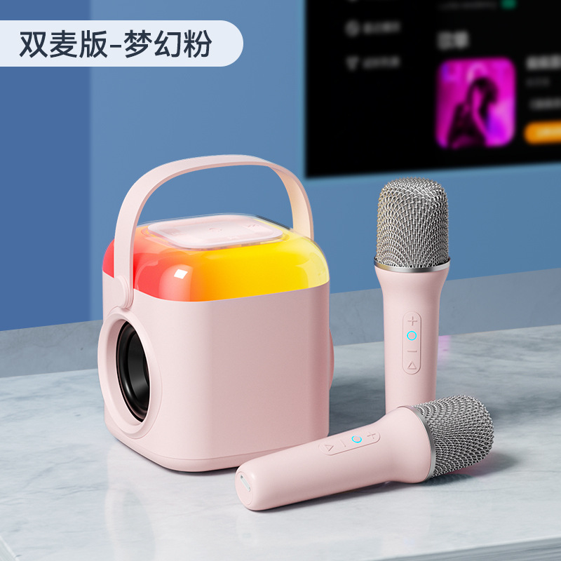 Soai SK18 Wireless K Song Microphone Speaker All-in-One National K Song Microphone Bluetooth Speaker Singing