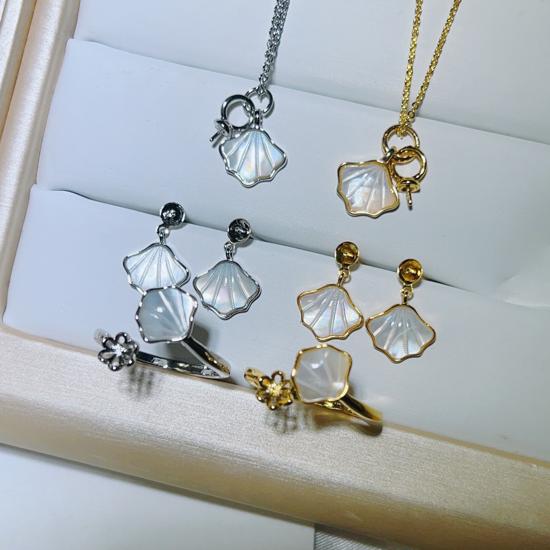 金色一套(不含珠不含链） · P4034一贝子