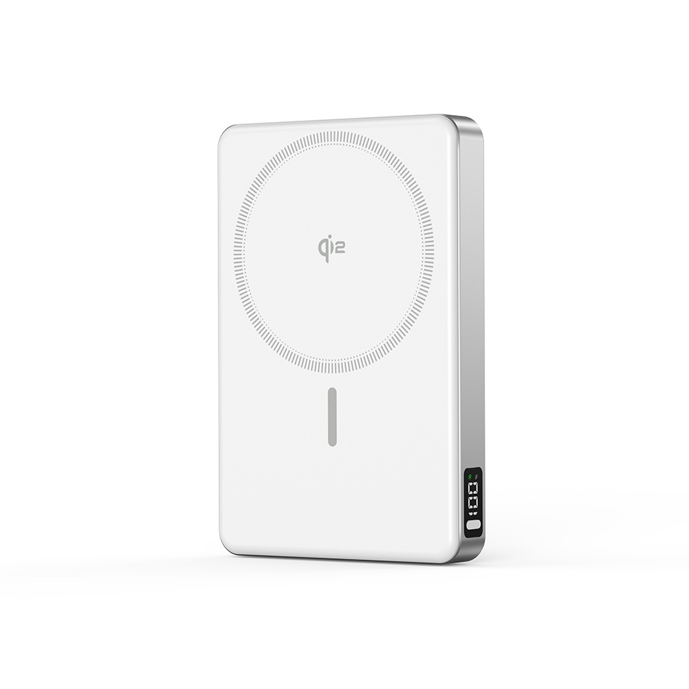 Qi2.2 certified magnetic wireless power bank 25W fast charging 45W output with power display wireless mobile power