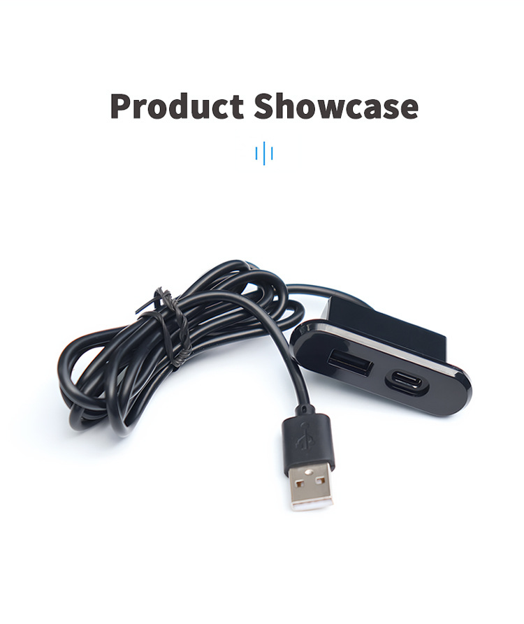Mini Embedded TYPEC Sofa Bedside Table Charger 5V2A USB Desktop Side Mobile Phone Charger