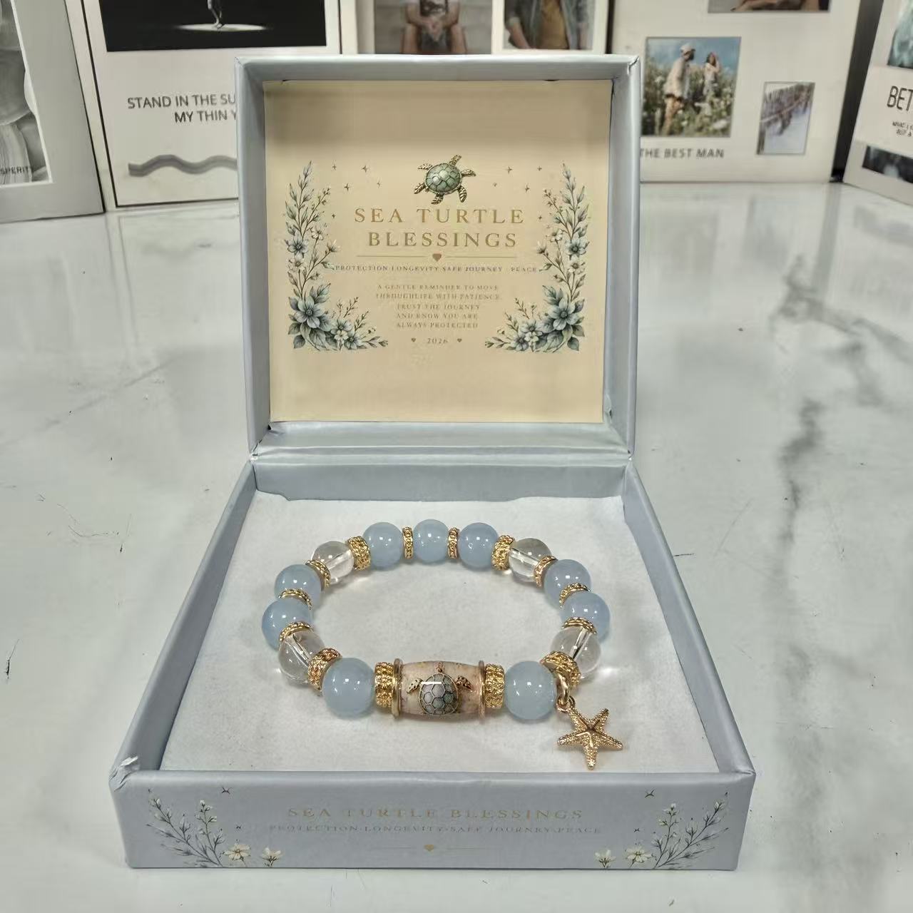 2026 Independent Station SHEIN Handmade Beaded Elastic Lucky Bracelet for Men and Women