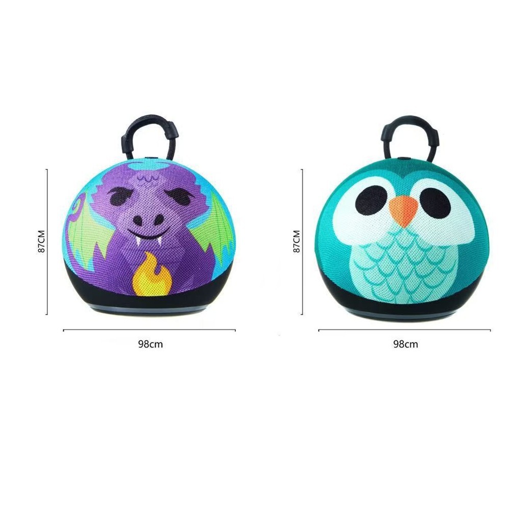 alaxe Bluetooth Speaker Heavy Bass Outdoor Home Cartoon Owl Desktop Football Mini Speaker