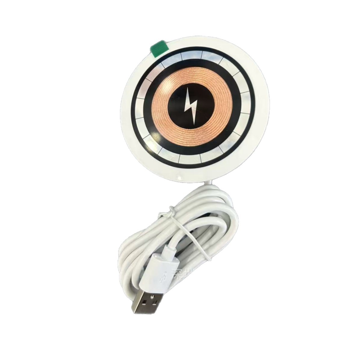 Embedded Desktop 15W Magnetic Wireless Fast Charger Dining Bar E-Sports Table Mechanical Style Wireless Charger