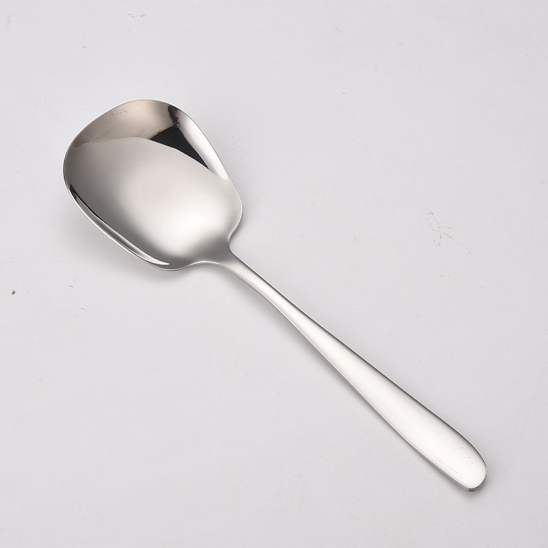分餐勺（本色） · 新月 22cm