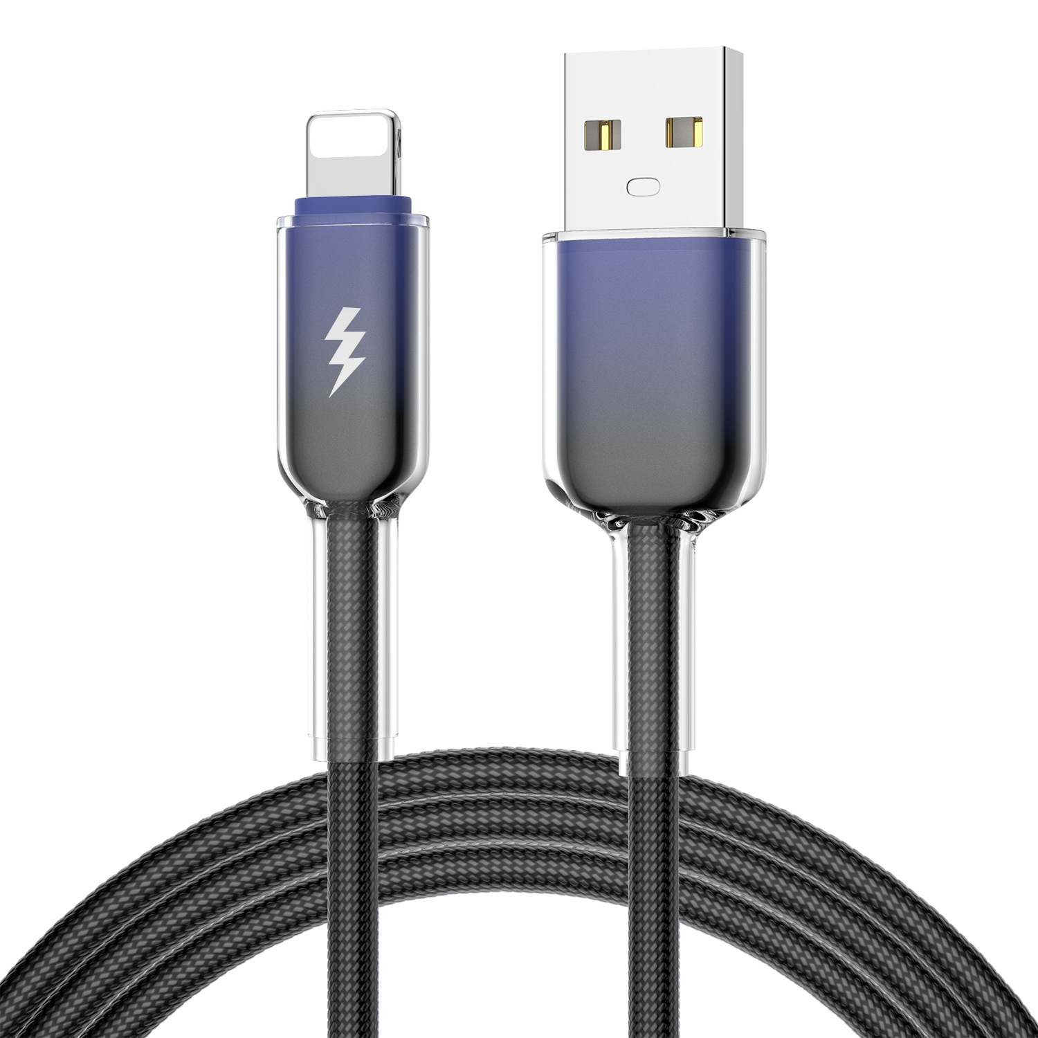 TypeC Ice Crystal Phone Fast Charging Data Cable 60W for Apple iPhone 16 Samsung Huawei Xiaomi PD30W