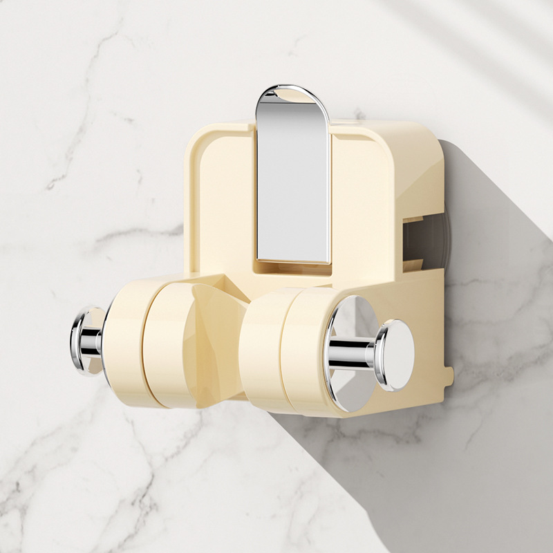 Suction Cup Shower Head Holder, Wall-Mounted Shower Head Bracket Without Drilling, Adjustable Children's Shower Head Holder