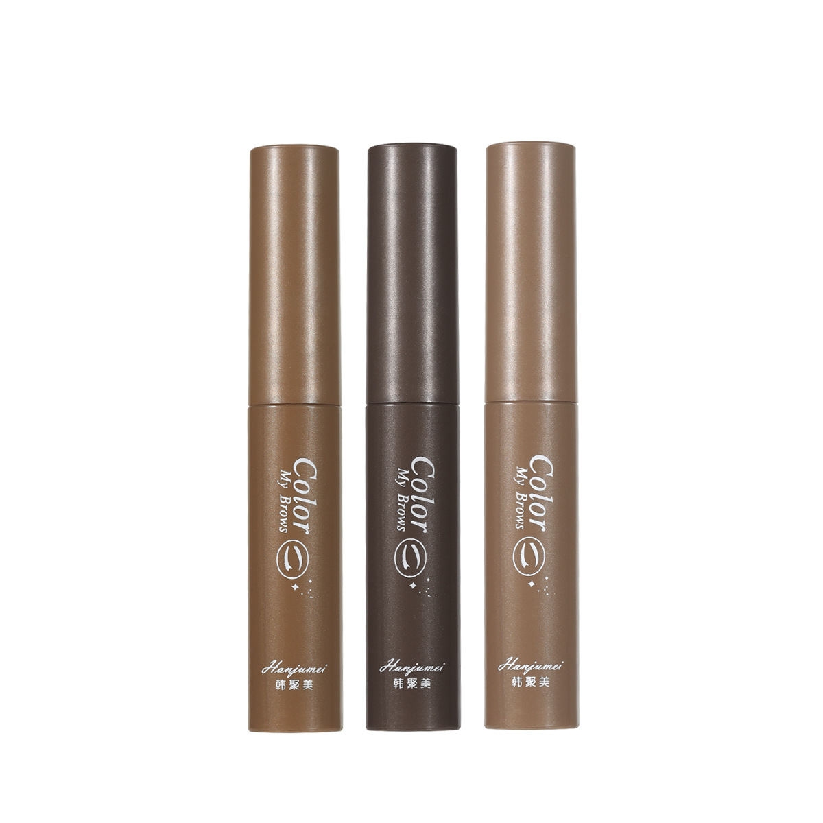 Han Jumei Natural 3D Eyebrow Gel Waterproof Eyebrow Gel Dark Brown Natural Brown