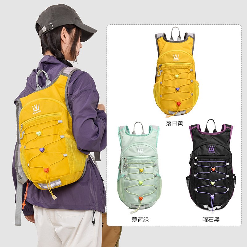 Bee Bag Outdoor Hiking Travel Backpack for Women Lightweight Commuter Leisure Sports Cycling Bag College Student Backpack